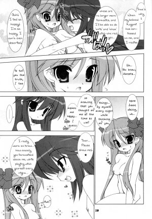 (C74) [Kanmidokoro-Hibiki (Hibiki Seiya)] Hoshi Koi (Lucky Star) [English] [Wings of Yuri] [Incomplete] - Page 4