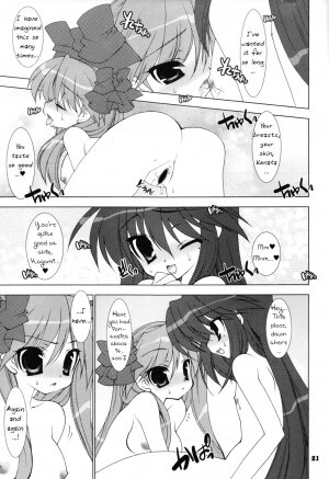 (C74) [Kanmidokoro-Hibiki (Hibiki Seiya)] Hoshi Koi (Lucky Star) [English] [Wings of Yuri] [Incomplete] - Page 6