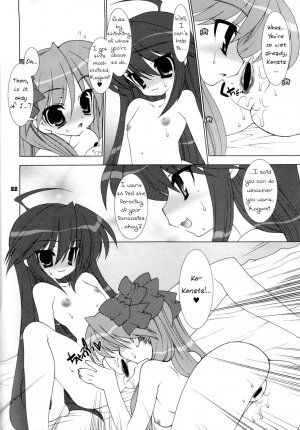 (C74) [Kanmidokoro-Hibiki (Hibiki Seiya)] Hoshi Koi (Lucky Star) [English] [Wings of Yuri] [Incomplete] - Page 7