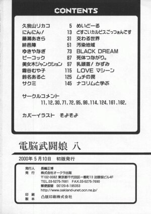 [Anthology] Dennou Butou Musume Vol 8 - Page 165