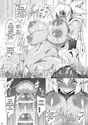 (COMIC1☆3) [FREAKS (Mike, Onomeshin)] Kyonyuu Hunter - Big Breast Hunter (Monster Hunter) [English] [YQII] - Page 19