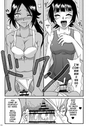 (C72) [Hijouguchi, RUBY FRUIT (Kotozuki Runo, TEI-OH-K-TAKAMURO)] It Keeps It Secret Without Forgetting Sweet Gunpowder - Amai Kayaku wo Mune ni Himete (Bleach) [English] {doujin-moe.com} - Page 12