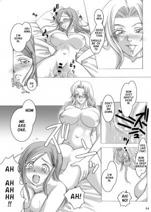 (C72) [Hijouguchi, RUBY FRUIT (Kotozuki Runo, TEI-OH-K-TAKAMURO)] It Keeps It Secret Without Forgetting Sweet Gunpowder - Amai Kayaku wo Mune ni Himete (Bleach) [English] {doujin-moe.com} - Page 33