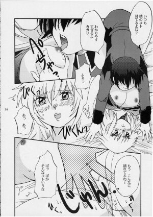 (SC19) [Koutatsu Dennou Koushi (Gunblaster Itou)] Ark Angel (Gundam Seed) - Page 36