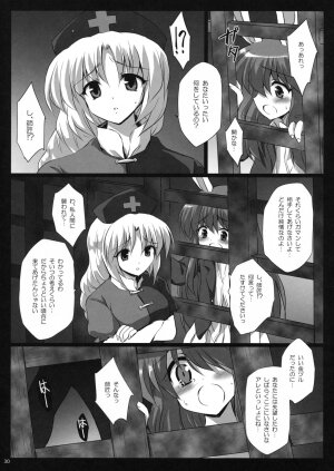 (Reitaisai 6) [54burger, Eclipse, Kuma-tan Flash! (Marugoshi, Rougetu, Hanao.)] Erohon. (Touhou Project) - Page 30