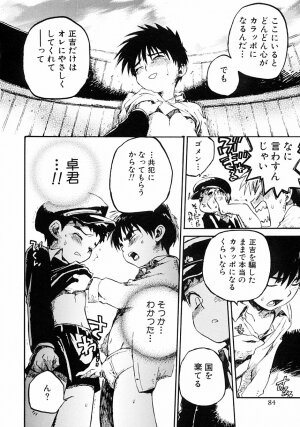 [Anthology] Shounen Ai no Bigaku III The Nakimushi Shounen - Page 89