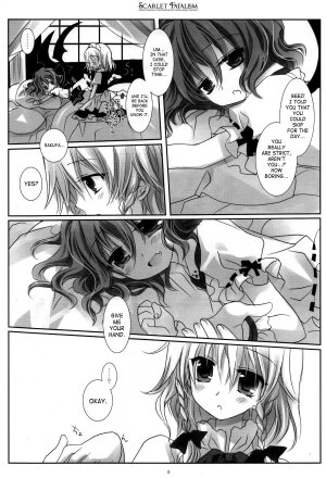 (Reitaisai 6) [CHRONOLOG, Rengaworks (Sakurazawa Izumi)] Scarlet Fatalism (Touhou Project) [English] [SaHa] [Incomplete] - Page 12