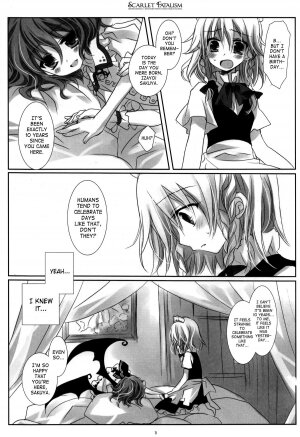 (Reitaisai 6) [CHRONOLOG, Rengaworks (Sakurazawa Izumi)] Scarlet Fatalism (Touhou Project) [English] [SaHa] [Incomplete] - Page 14