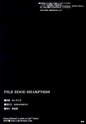 (C66) [Zankirow (Onigirikun)] PILE EDGE SHARPNESS (Chaosic Rune) - Page 19