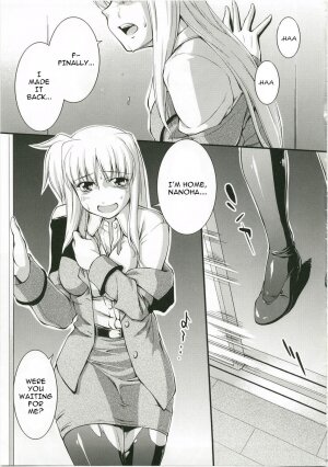 (C74) [PATRICIDE (John Sitch-Oh)] Anata ni Konya wa Wain o Furikake (Mahou Shoujo Lyrical Nanoha) [English] [Hentai-Translate] - Page 4