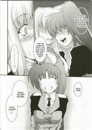 (C74) [PATRICIDE (John Sitch-Oh)] Anata ni Konya wa Wain o Furikake (Mahou Shoujo Lyrical Nanoha) [English] [Hentai-Translate] - Page 27