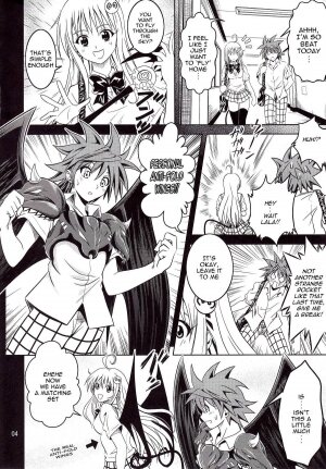 [Gangontou (Fukori)] Anoko-tachi ga Taihen na Koto ni Nattemasu (To LOVE-Ru) [English] {doujin-moe.us} - Page 4