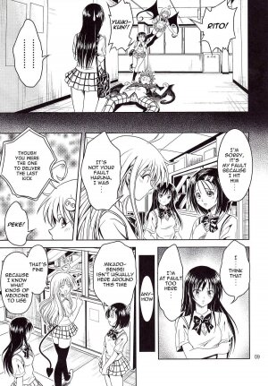 [Gangontou (Fukori)] Anoko-tachi ga Taihen na Koto ni Nattemasu (To LOVE-Ru) [English] {doujin-moe.us} - Page 9