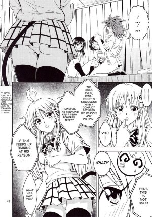 [Gangontou (Fukori)] Anoko-tachi ga Taihen na Koto ni Nattemasu (To LOVE-Ru) [English] {doujin-moe.us} - Page 47