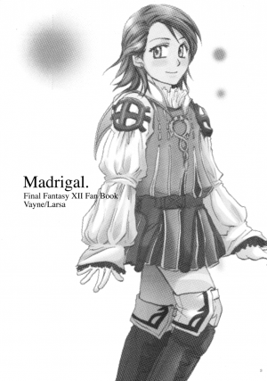 (Comic Characters! 2) [STUDIOGIMLI (Harry)] Madrigal (Final Fantasy XII)