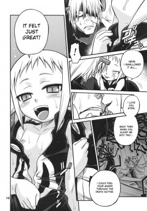 [Studio Tar (Kyouichirou , Shamon)] Medhu-tan (Soul Eater) [English] [desudesu] - Page 9