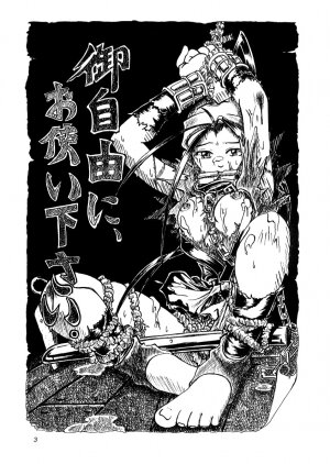 [Abura katabura (Babiosaru)] Gojiyuu ni Otsukai Kudasai (Vampire Savior/Darkstalkers) - Page 2