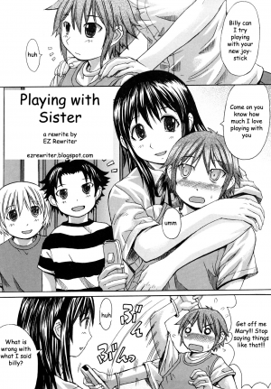 Playing with Sister [English] [Rewrite] [EZ Rewriter] - Page 2