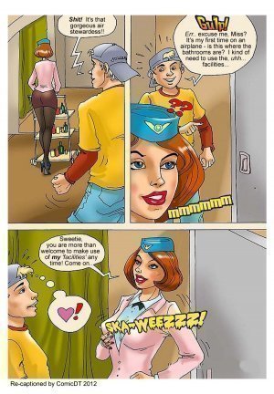 Airplane 3d Porn Comics - Mom Son on Plane - incest porn comics | Eggporncomics