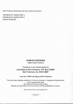 Nympho’s Revenge- Studio Benedetti - Page 3