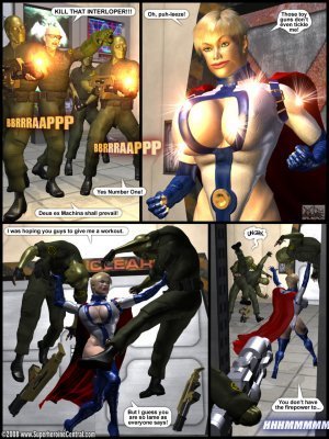 Power Gal in Mind Games # 3-3D Superheroine Central - Page 7