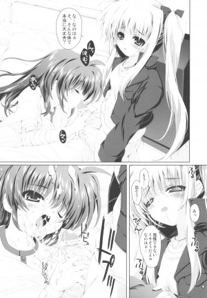 (C77) [Magic Private Eye (Mitsuki Mantarou)] Mahou Shoujo SEVEN (Mahou Shoujo Lyrical Nanoha) - Page 8