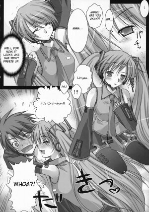 (C73) [Kaiki Nisshoku (Ayano Naoto)] Oscilloscope (Vocaloid) [English] [Hitsuyou] - Page 8