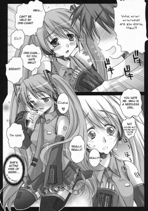 (C73) [Kaiki Nisshoku (Ayano Naoto)] Oscilloscope (Vocaloid) [English] [Hitsuyou] - Page 9