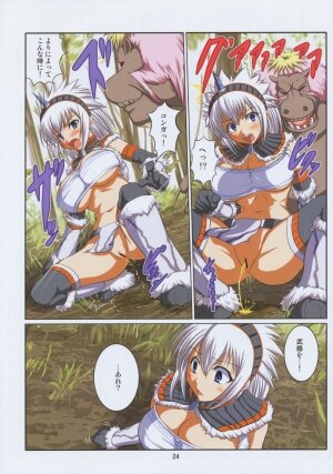 (C77) [An-Arc (Hamo)] Kirin no Hanshokuki Soushuuhen+ (Monster Hunter) - Page 24