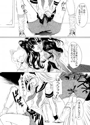 (SC43) [Aria Corporation (Reishiki Aria)] Cosmo Rock! -Marugoto 1-satsu Kanchou Hon desu!- (Mahou Shoujo Lyrical Nanoha) - Page 47