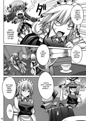 (C77) [Nounai Ekijiru (somejima)] Maid in Witch (Touhou Project) [English] [desudesu] - Page 12