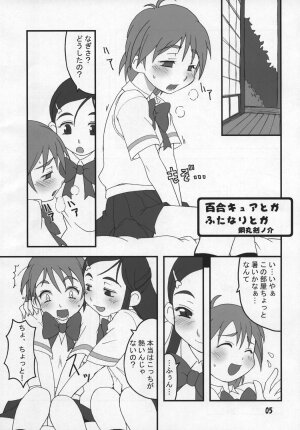 (C66) [Hagane Koubou (Haganemaru Kennosuke)] SECRET DIARY (Futari wa Precure) - Page 4