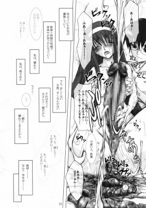 (C66) [Garyuu-Chitai (TANA)] Love Maniac Love (Tsukihime) - Page 21