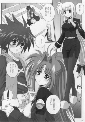 (C77) [Kamogawaya (Kamogawa Tanuki)] Nineteens? (Mahou Shoujo Lyrical Nanoha) - Page 5