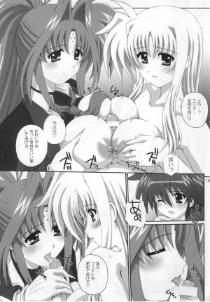 (C77) [Kamogawaya (Kamogawa Tanuki)] Nineteens? (Mahou Shoujo Lyrical Nanoha) - Page 14