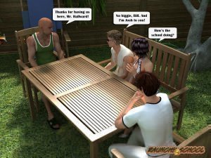 Raunchy School – Barbecue Picnic - Page 1