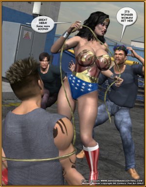 Bondage WW vs ArmDealers- Wonder Woman - Page 7