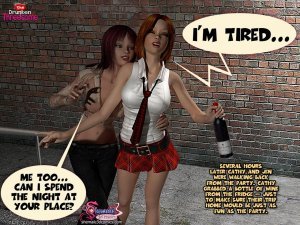 Shemale3D- Drunken Threesome - Page 7