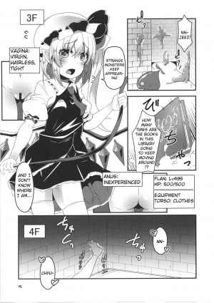 [Angelic Feather (Land Sale)] Flan-chan no Ero Trap Dungeon Immoral Tattoo (Touhou Project) [English] [Anomalous Raven] [Digital] - Page 6