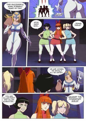 Badass Powerpuff Girls vs Femme Fatale - anal porn comics ...