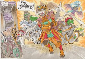 Anubis Stories Chapter 5 - The Battle for Anubipolis - Page 21