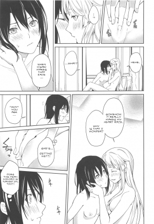 (BanG Dreamer's Party! 4th STAGE)[Tatakai no Kiseki (Senyuu)] Hajimete no | Their First... (BanG Dream!)[English][LilyCat] - Page 29