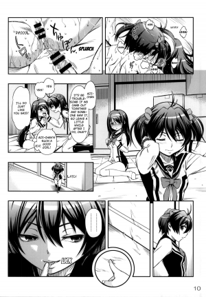 (C87) [YOU2HP (YOU2)] AkaRei☆Operation (Vividred Operation) [English] - Page 10