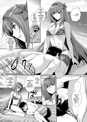 [Royal Bitch (haruhisky)] Mizugi Shishou to Koibito Ecchi Suru Hon. (Fate/Grand Order) [English] [Digital] - Page 6