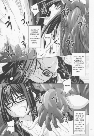 (CT22) [Yoru no Benkyoukai (Fumihiro)] MEGAHOMUSYOKUSYU | GLASSES HOMU TENTACLE (Puella Magi Madoka Magica) [English] [Tentaculations] - Page 15