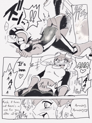  Exe Futanari Dark Roll chan x Rockman [English] - Page 5