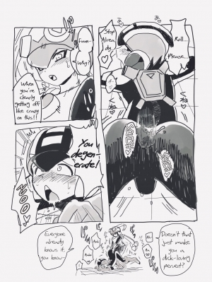  Exe Futanari Dark Roll chan x Rockman [English] - Page 6