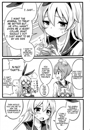 (FF23) [Seikan Nekoguruma (Zax)] SHIMAKAZE HEARTLOCK (Kantai Collection -KanColle-) [English] {doujin-moe.us} - Page 5