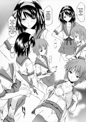 (SC33) [TTT (Miharu)] Yukinko LOVER (The Melancholy of Haruhi Suzumiya) [English] [DesuDesu] - Page 6