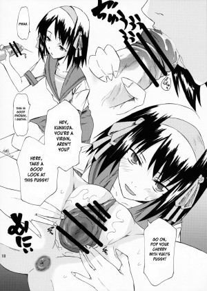 (SC33) [TTT (Miharu)] Yukinko LOVER (The Melancholy of Haruhi Suzumiya) [English] [DesuDesu] - Page 18